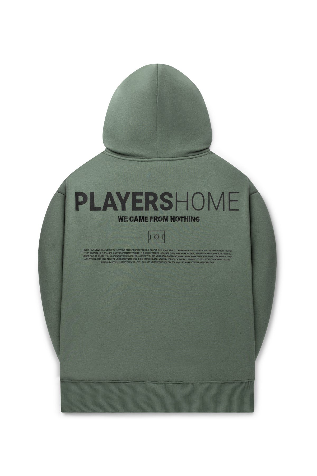 We Came From Nothing Hoodie - Green