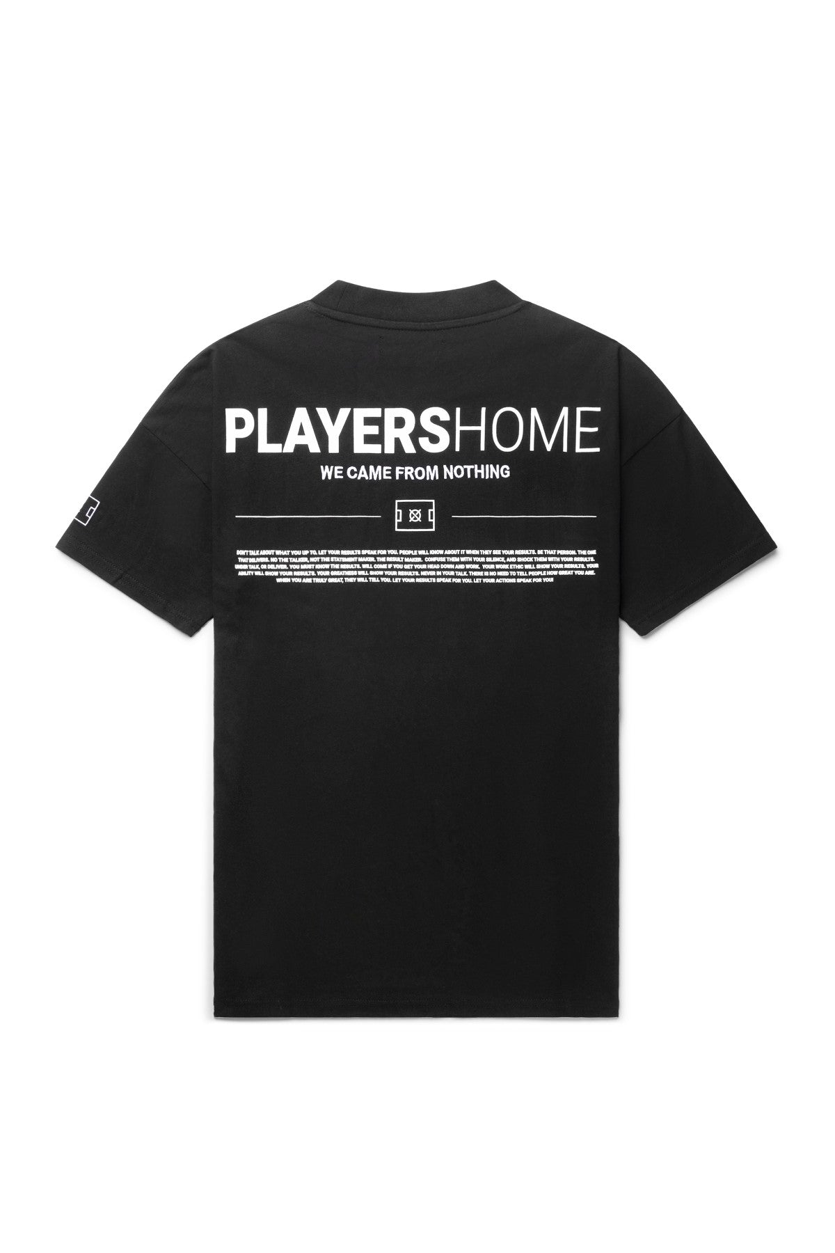 We Came From Nothing T-Shirt - Black
