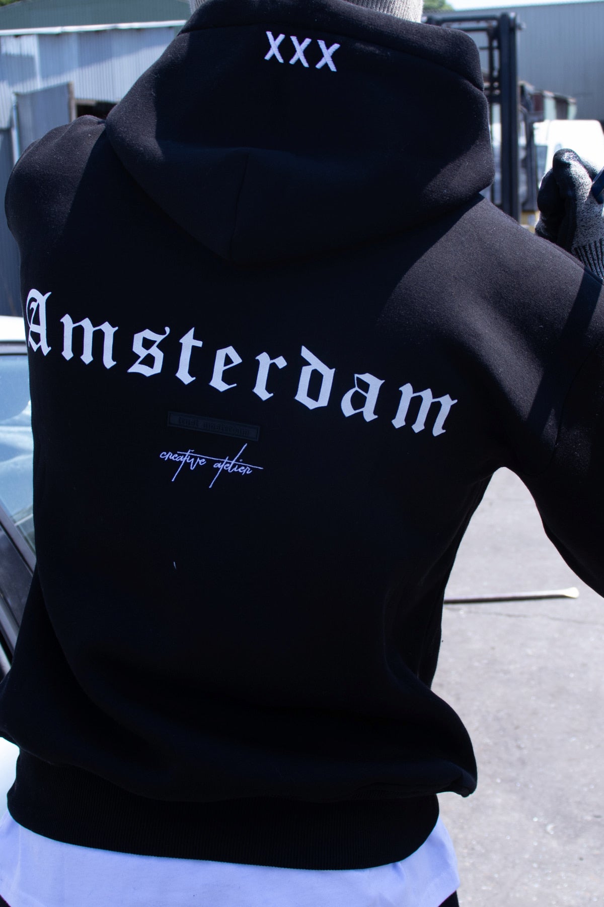 Amsterdam x TRUST Hoodie - Black