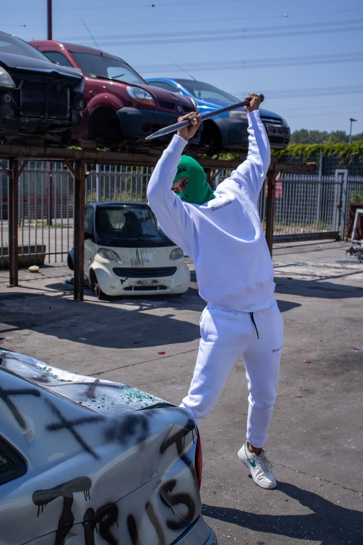 Amsterdam x TRUST Sweater - White