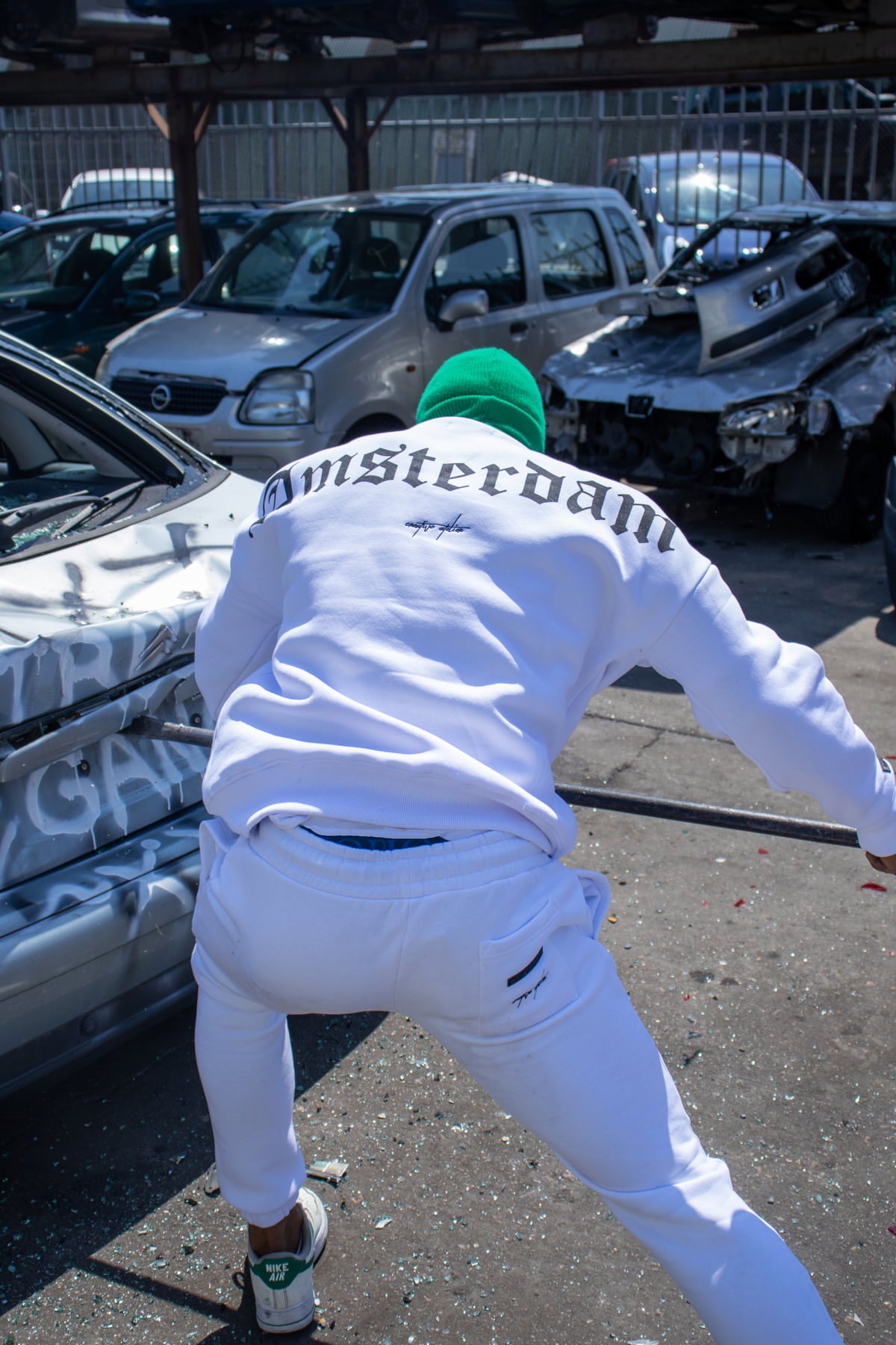 Amsterdam x TRUST Sweater - White