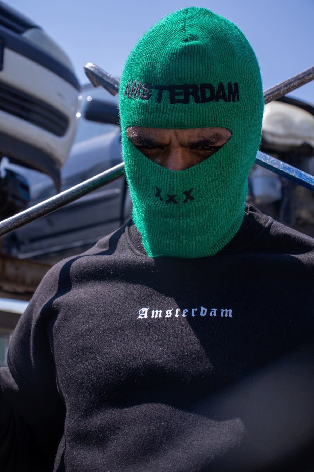 Amsterdam Essentials Balaclava - Green