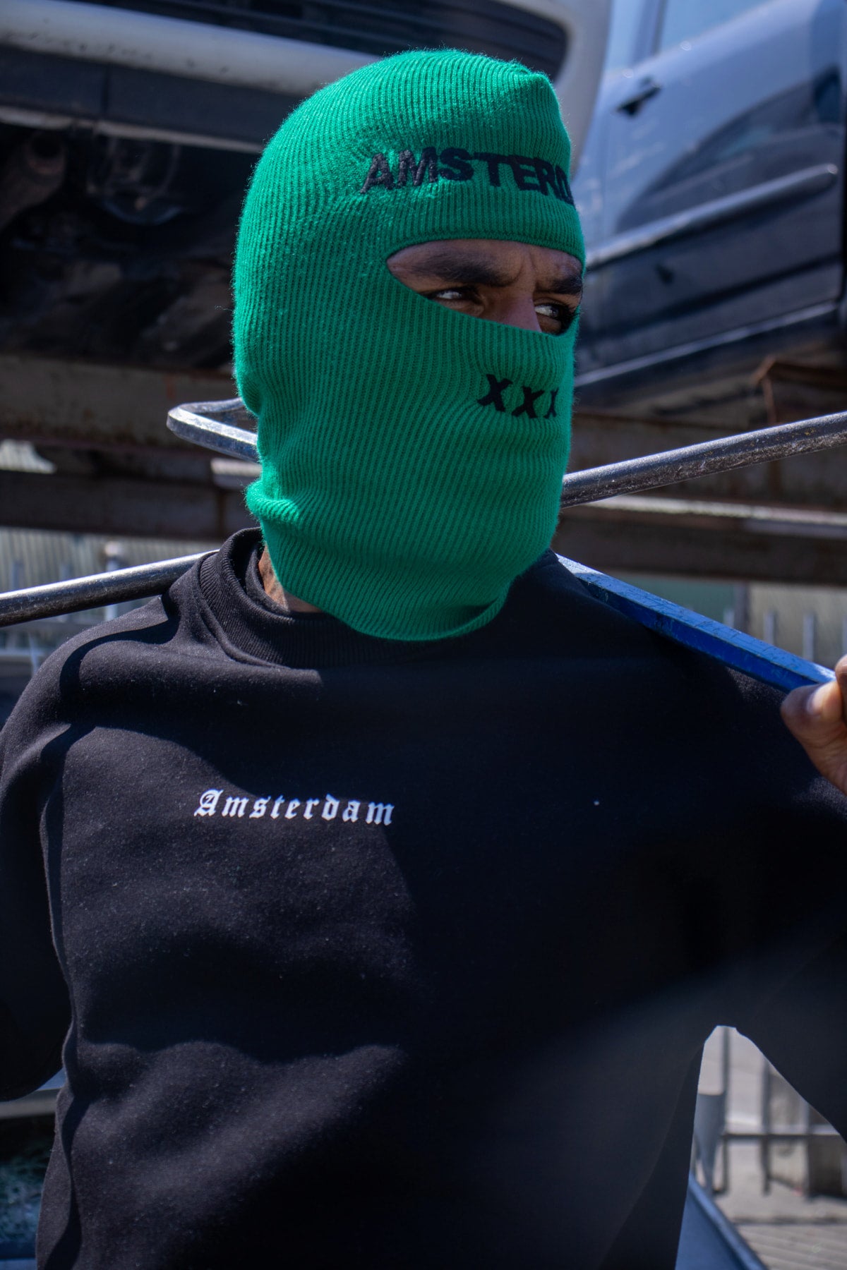 Amsterdam Essentials Balaclava - Green