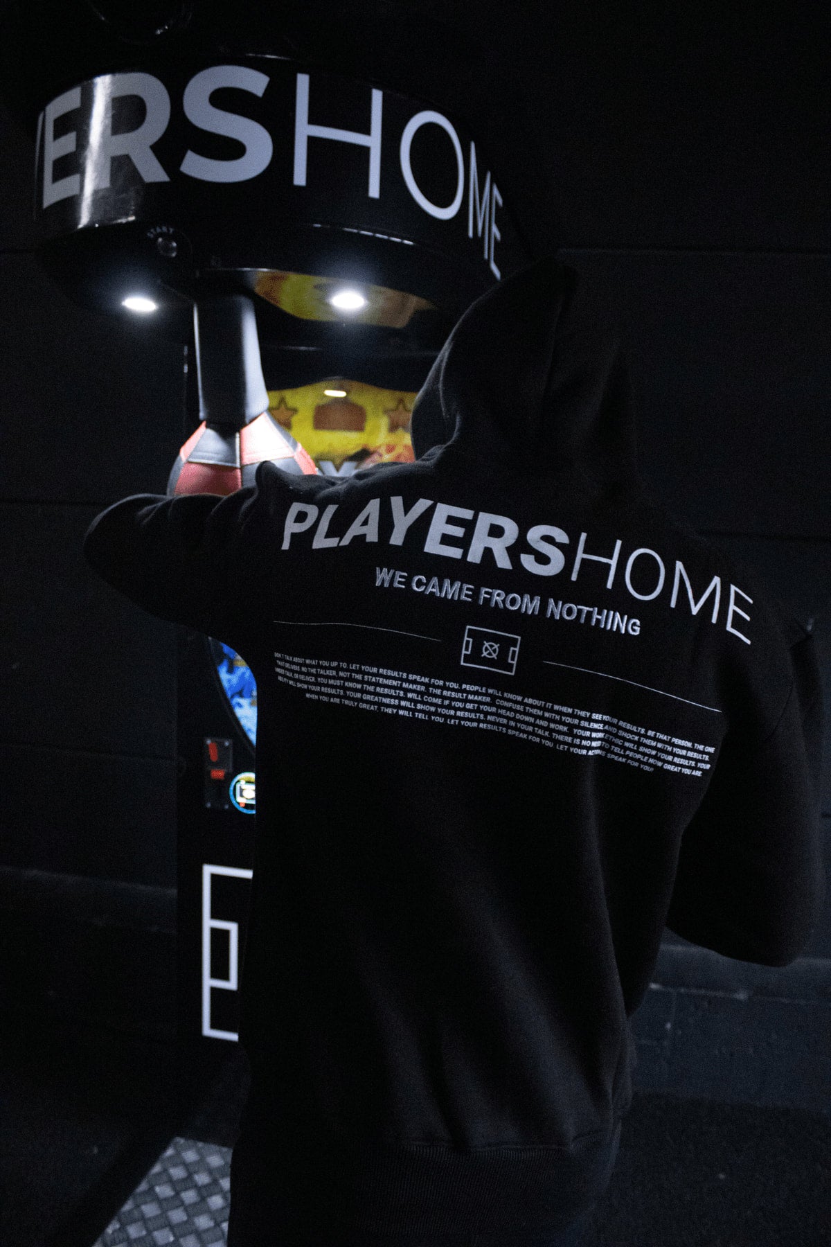We Came From Nothing Hoodie - Black