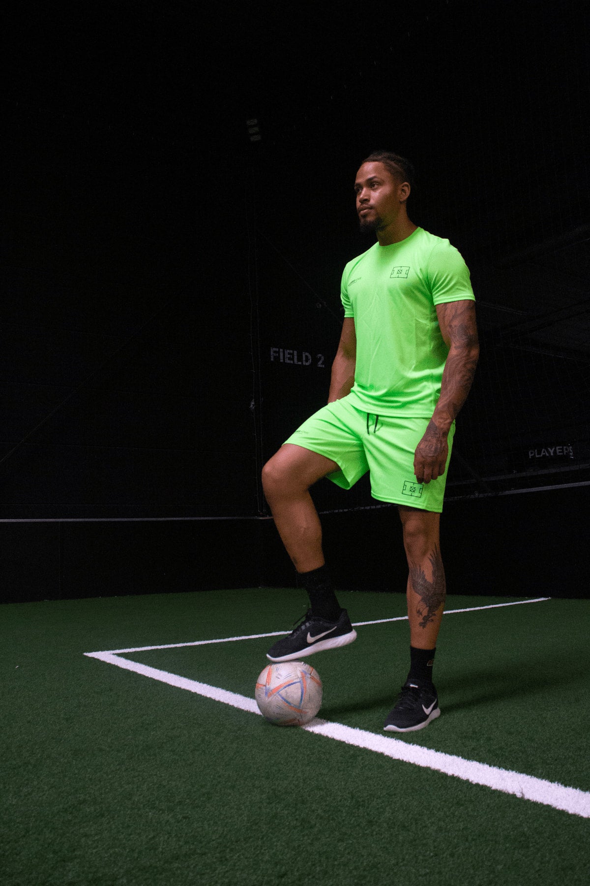 PLAYERHOME x TRUST T-Shirt - Neon Green