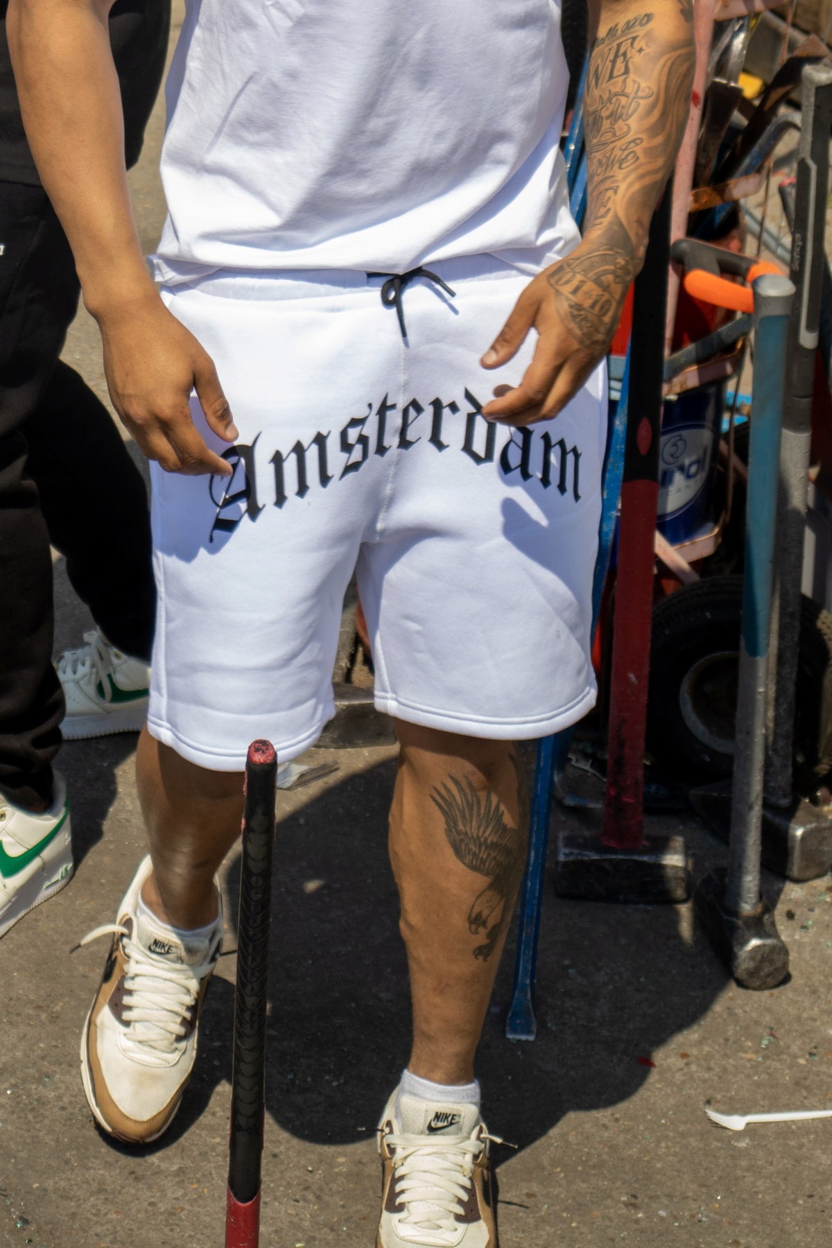 Amsterdam x TRUST Shorts - White