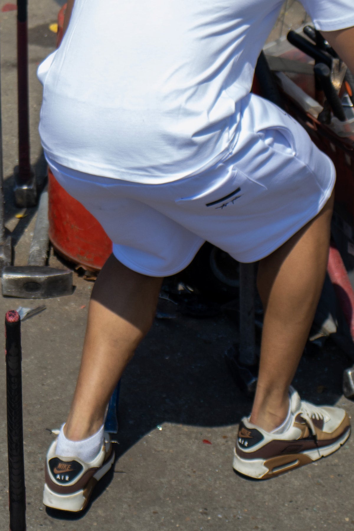 Amsterdam x TRUST Shorts - White