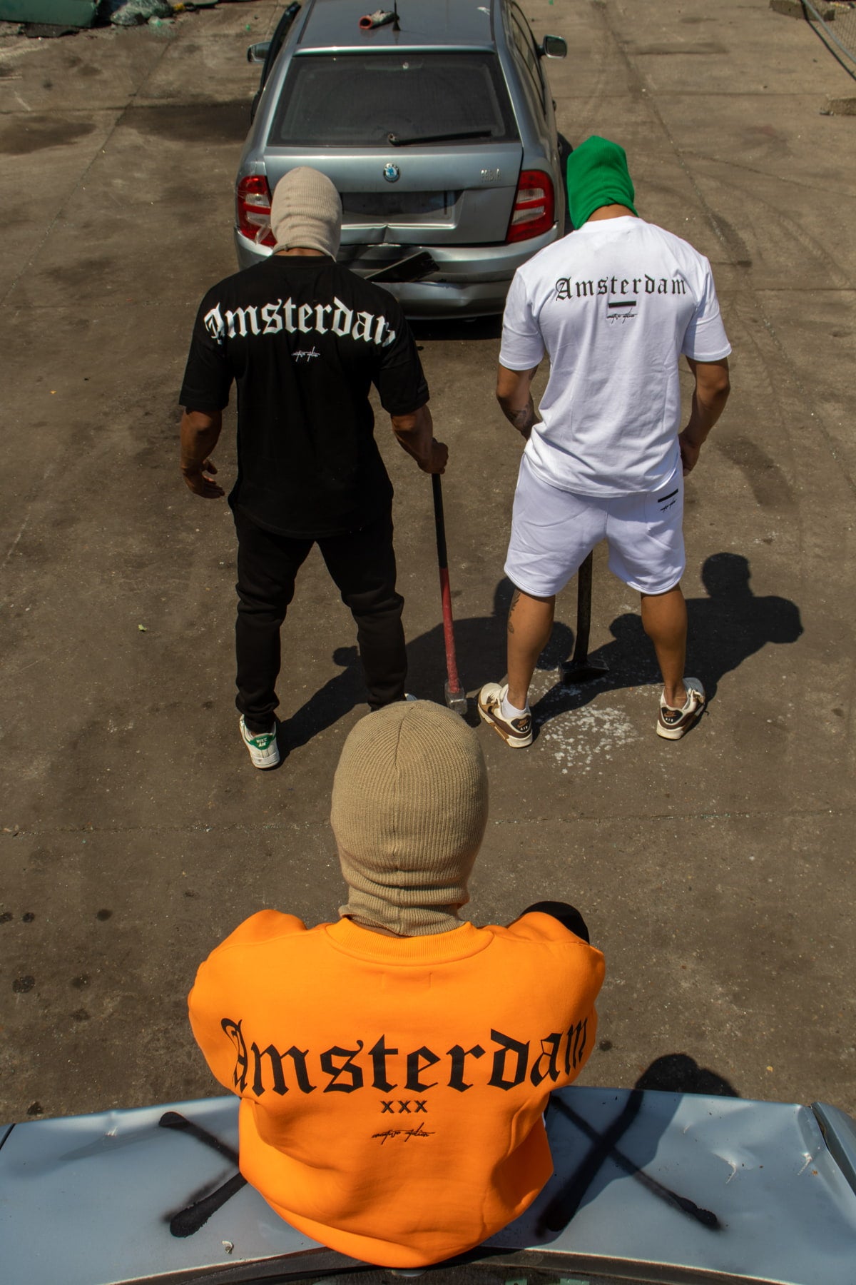 Amsterdam x TRUST T-Shirt Full Print - Black