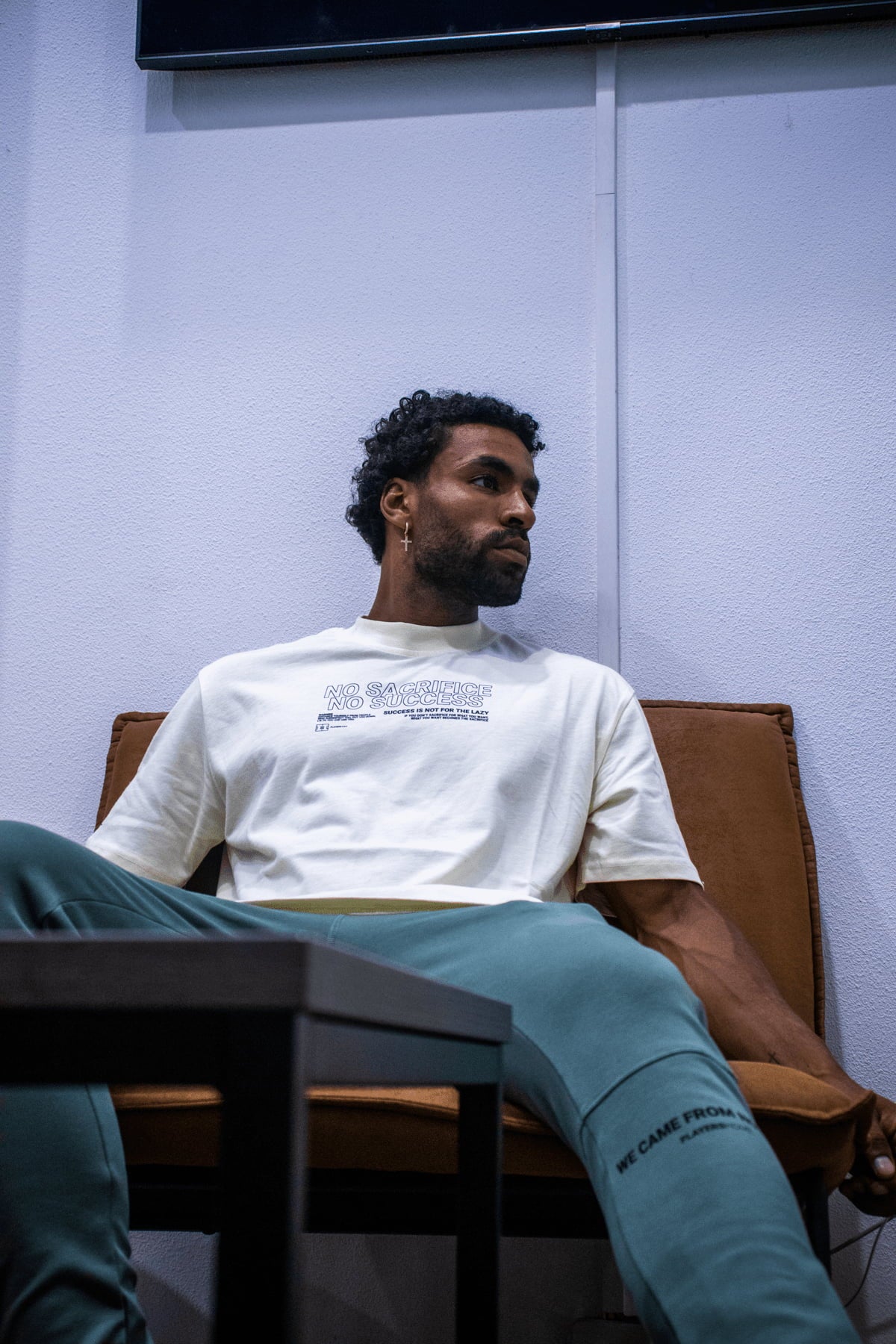 No Sacrifice T-Shirt - Off White