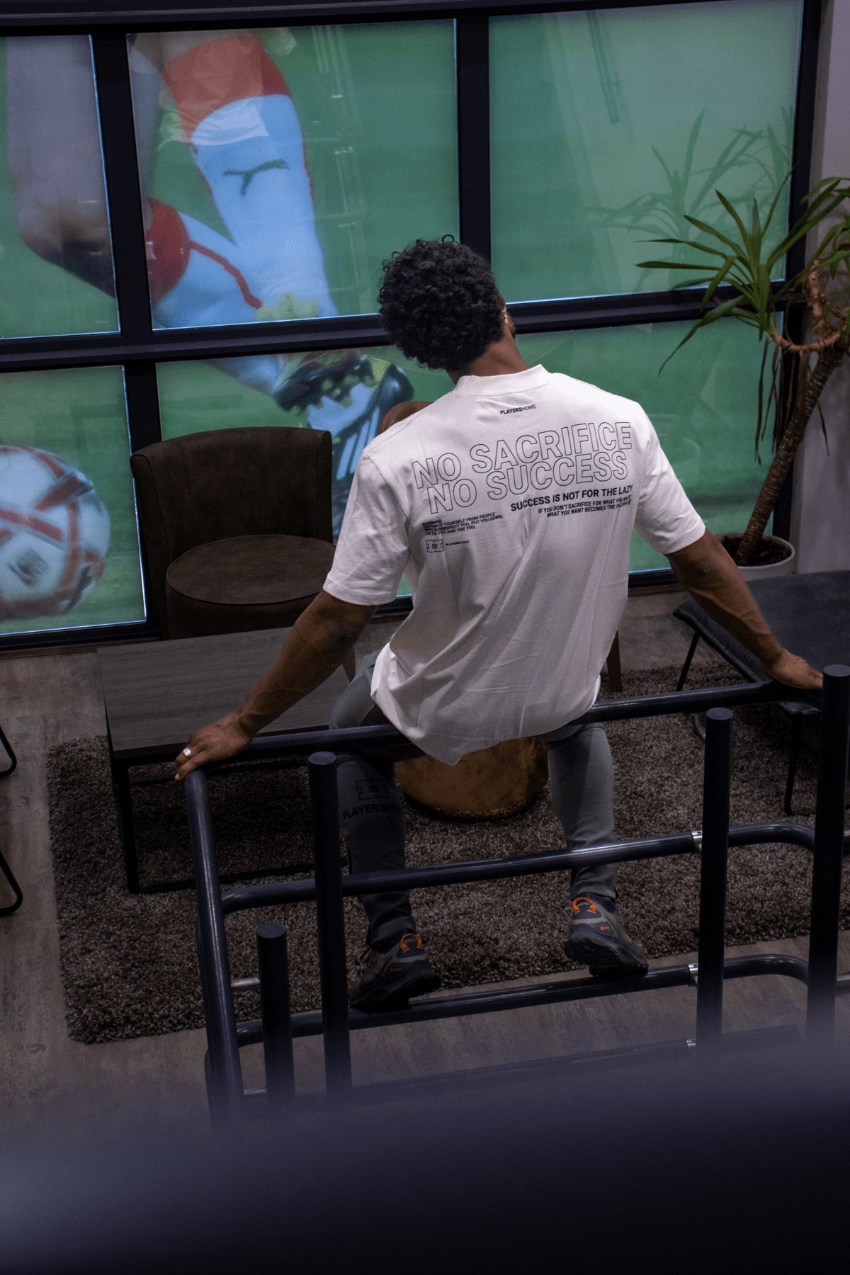 No Sacrifice T-Shirt - Off White