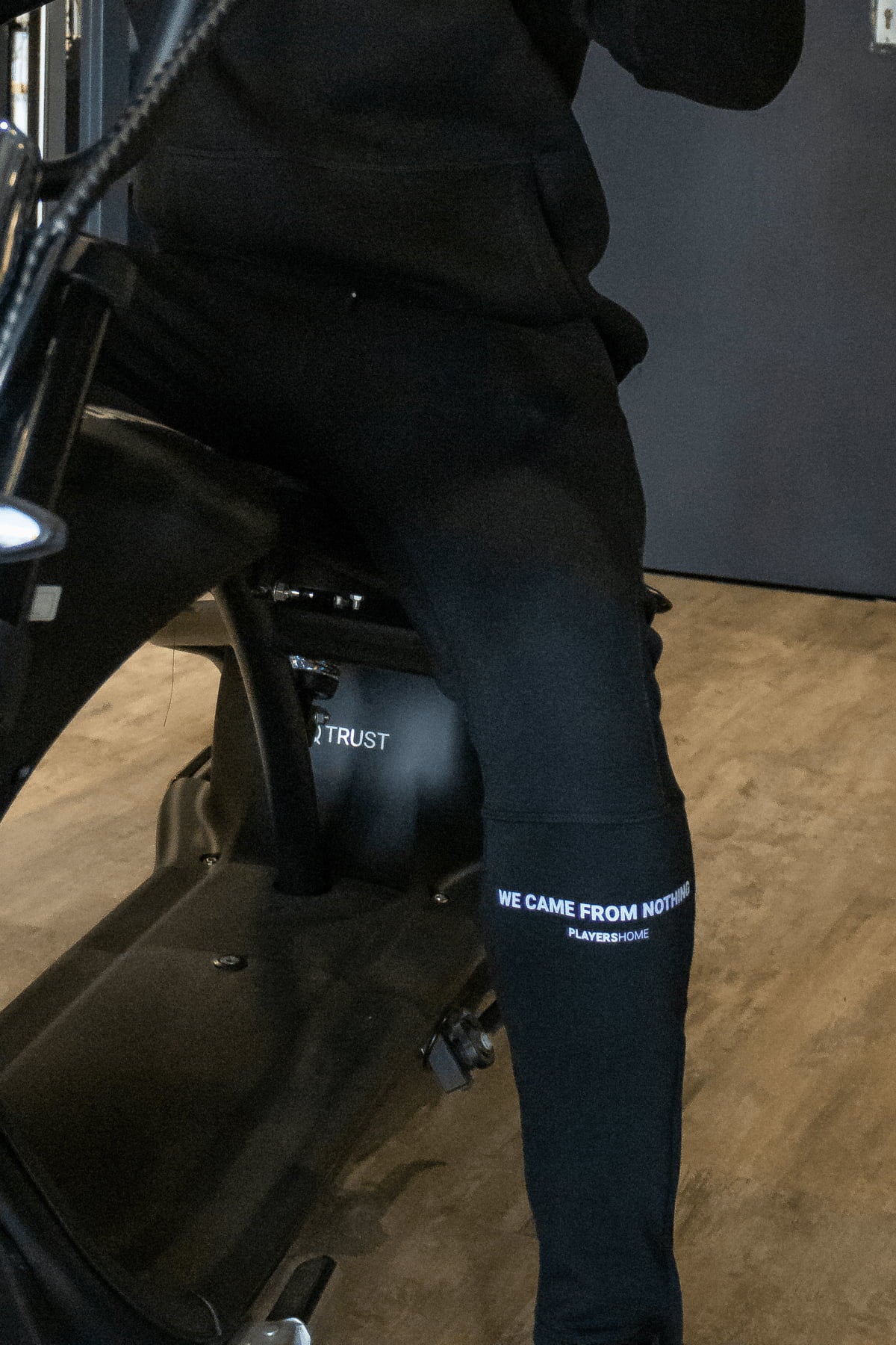 We Came From Nothing Trackpants - Black