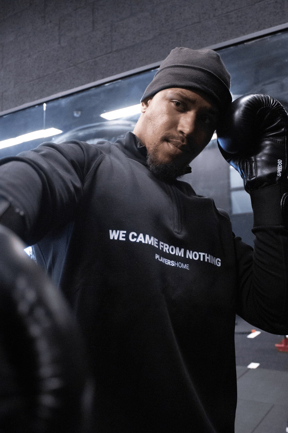We Came From Nothing Tracktop - Black