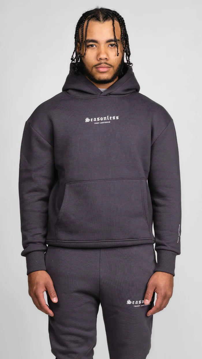 Seasonless Hoodie - Anthracite - TRUST Amsterdam