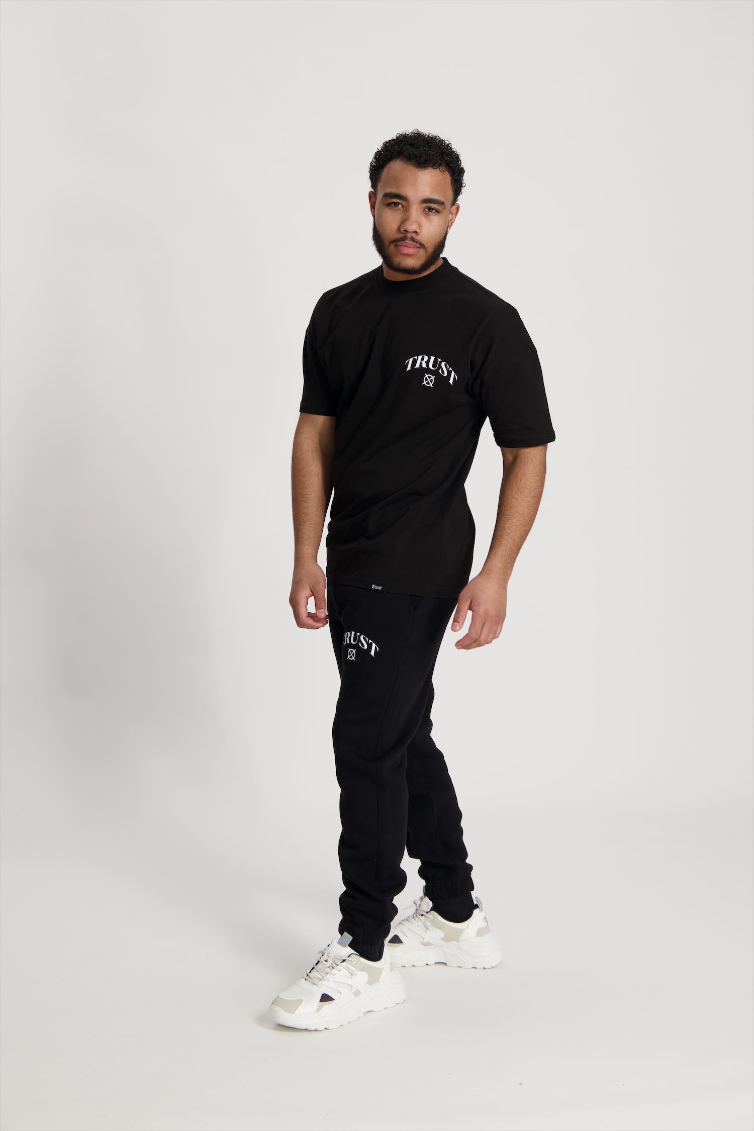 'I'AM NOT BASIC' Black Tee