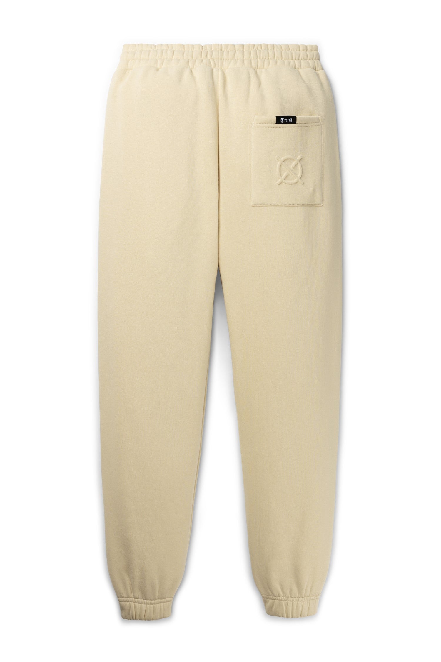 'I'AM NOT BASIC' Beige Sweatpants