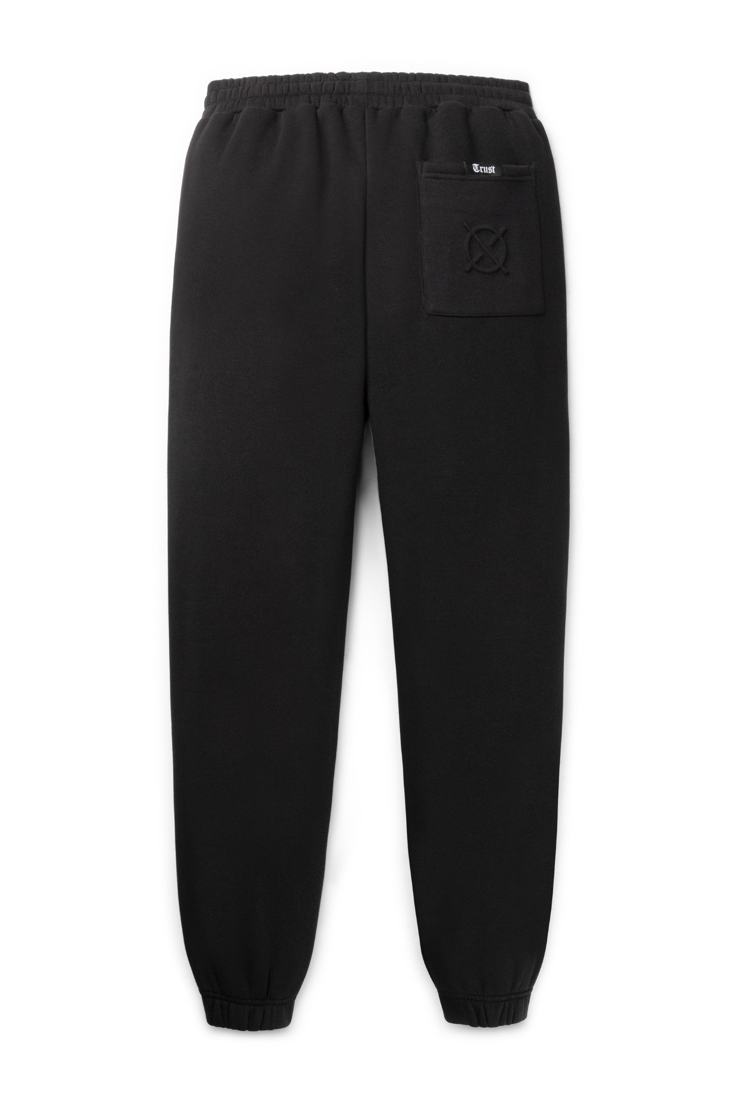 'I'AM NOT BASIC' Black Sweatpants