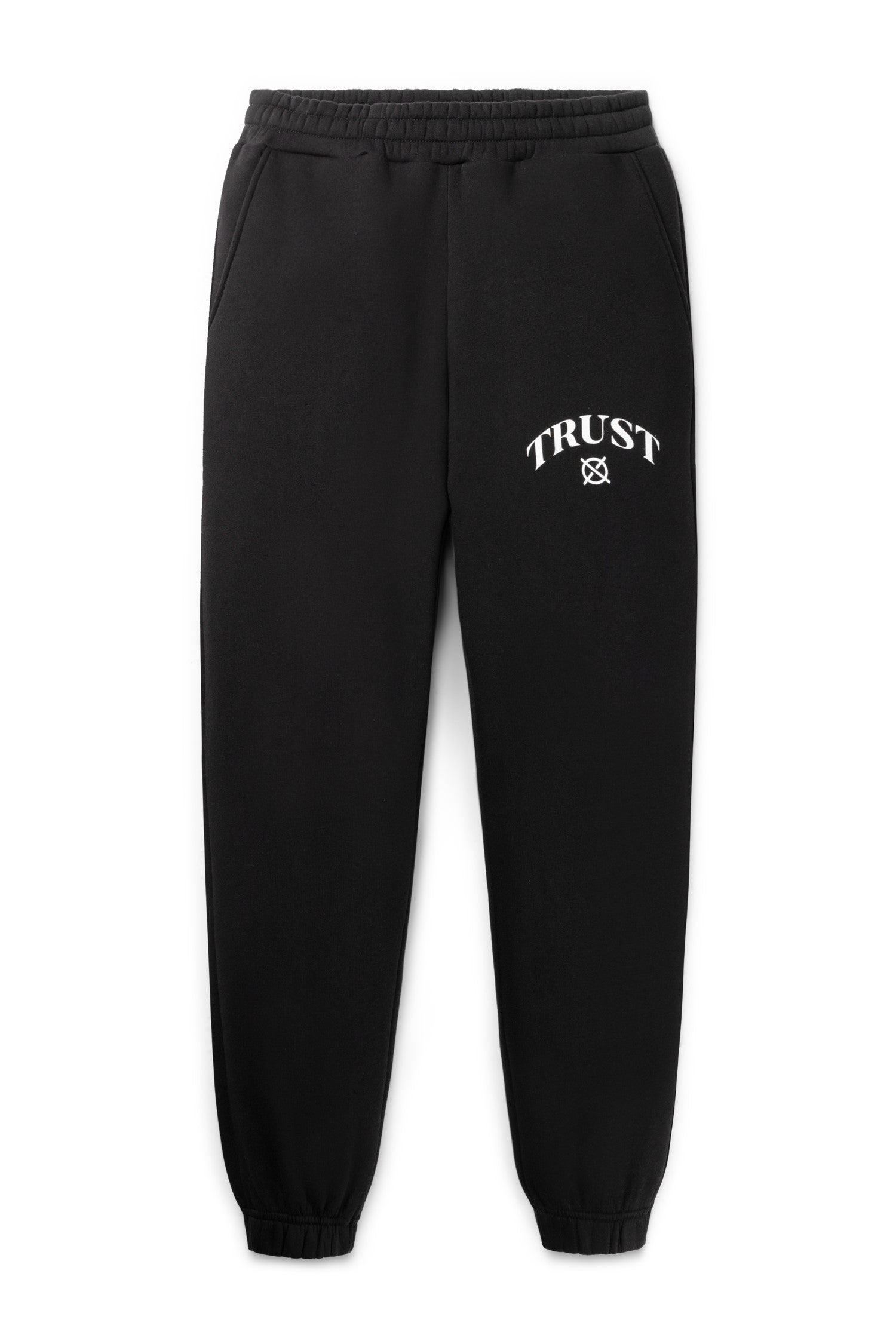 'I'AM NOT BASIC' Black Sweatpants