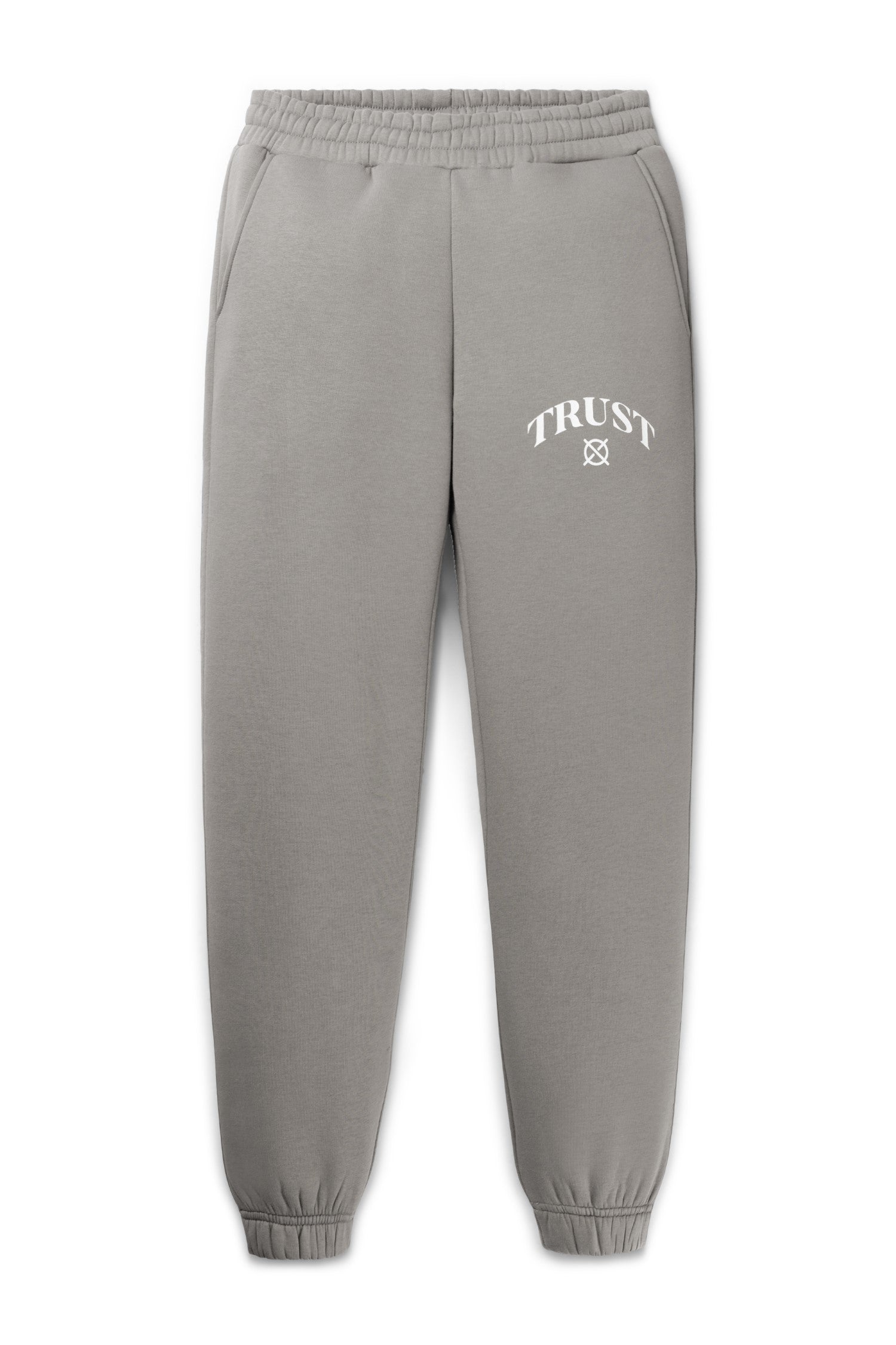 'I'AM NOT BASIC' Grey Sweatpants