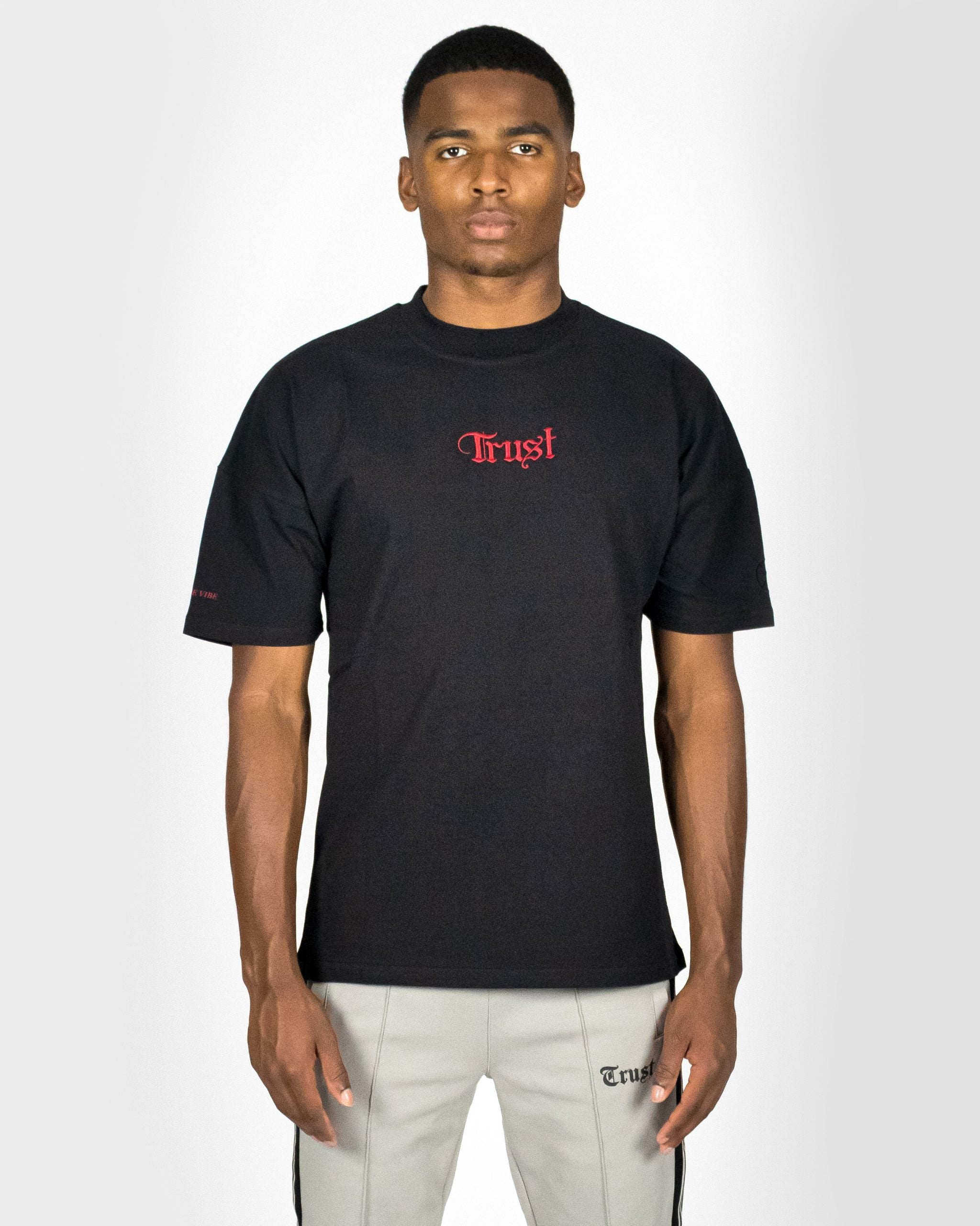 Bad Vibe Dog Tee - Smoke Black - TRUST Amsterdam