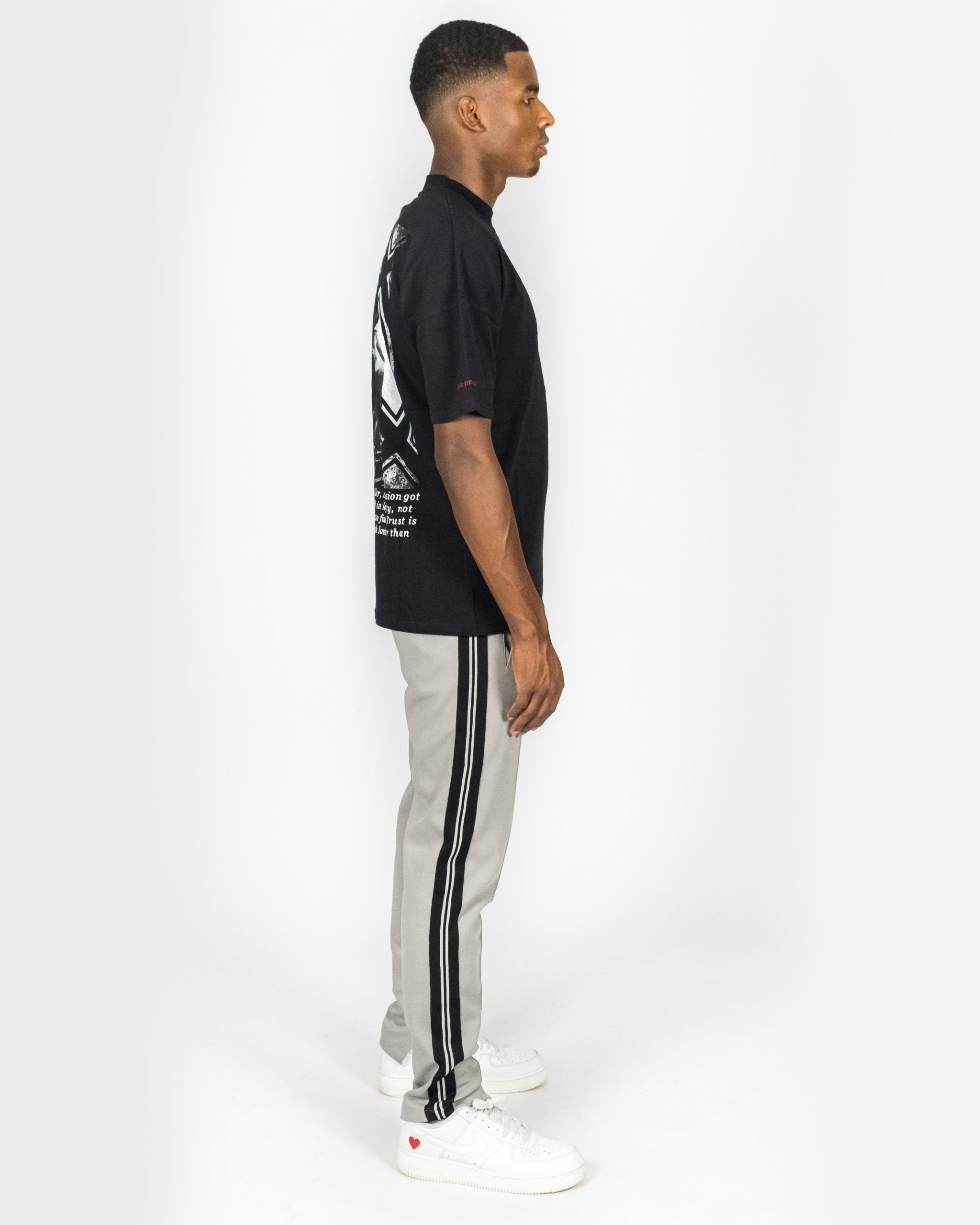 Bad Vibe Dog Tee - Smoke Black - TRUST Amsterdam