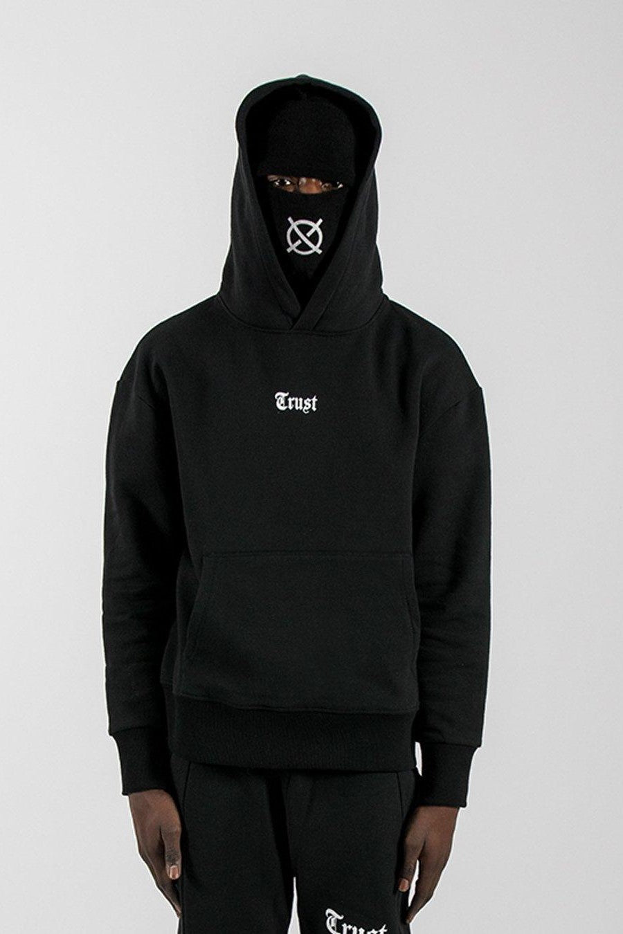 Trust No One Hoodie With Mask