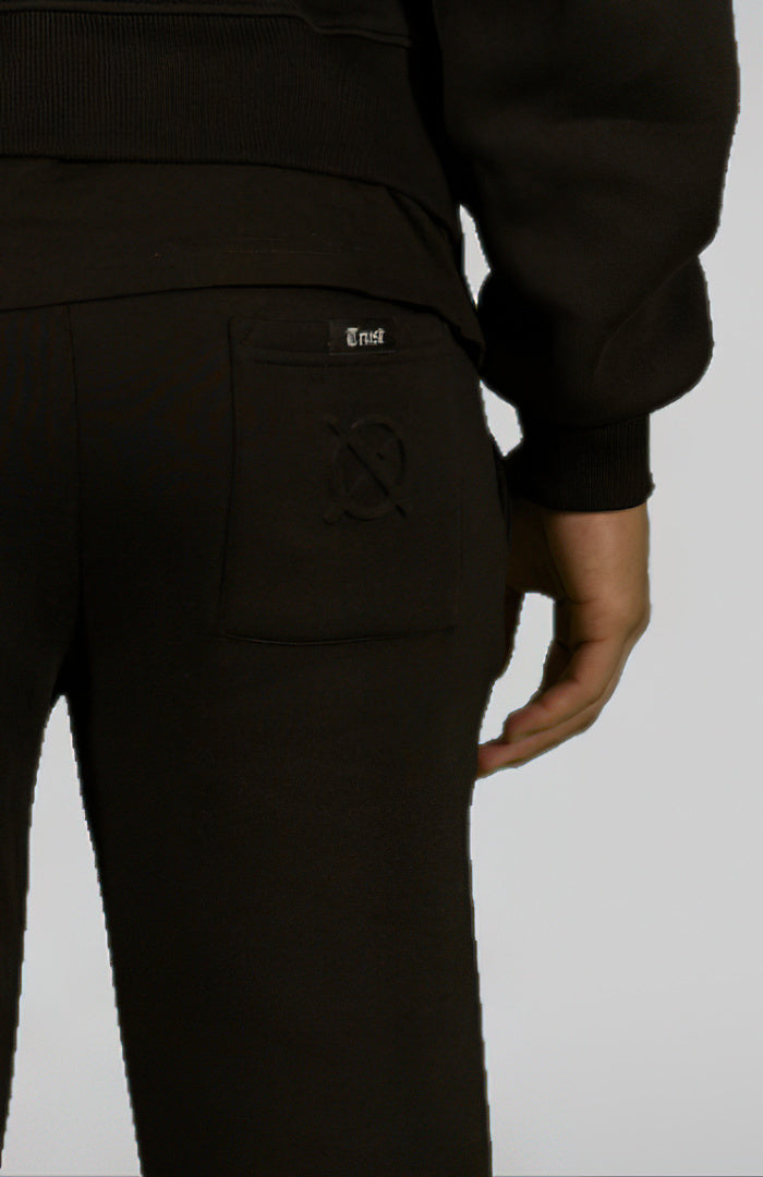 'TRUST Nobody' Dark Sweatpants - TRUST Amsterdam