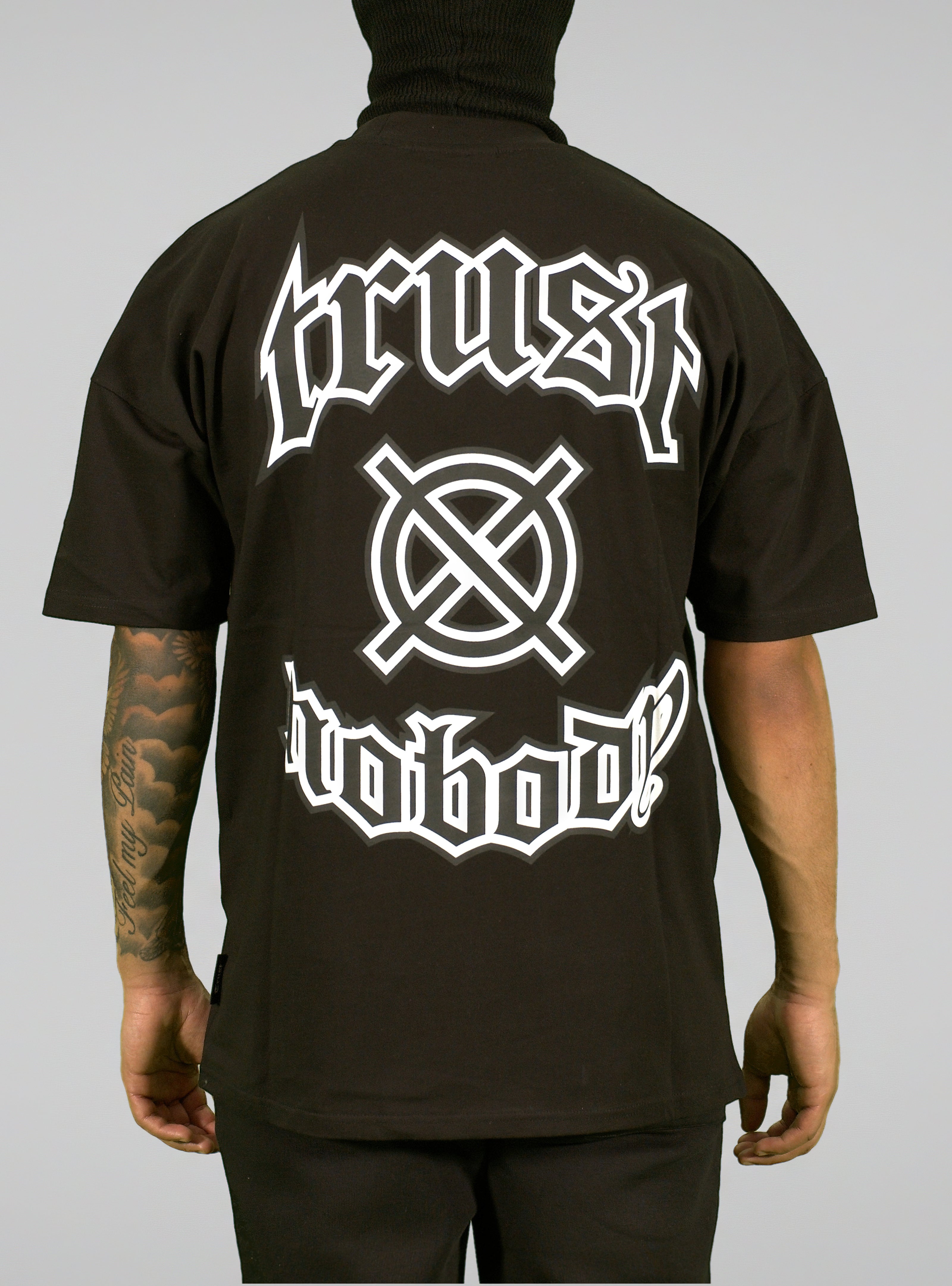 'TRUST Nobody' Dark Tee - TRUST Amsterdam