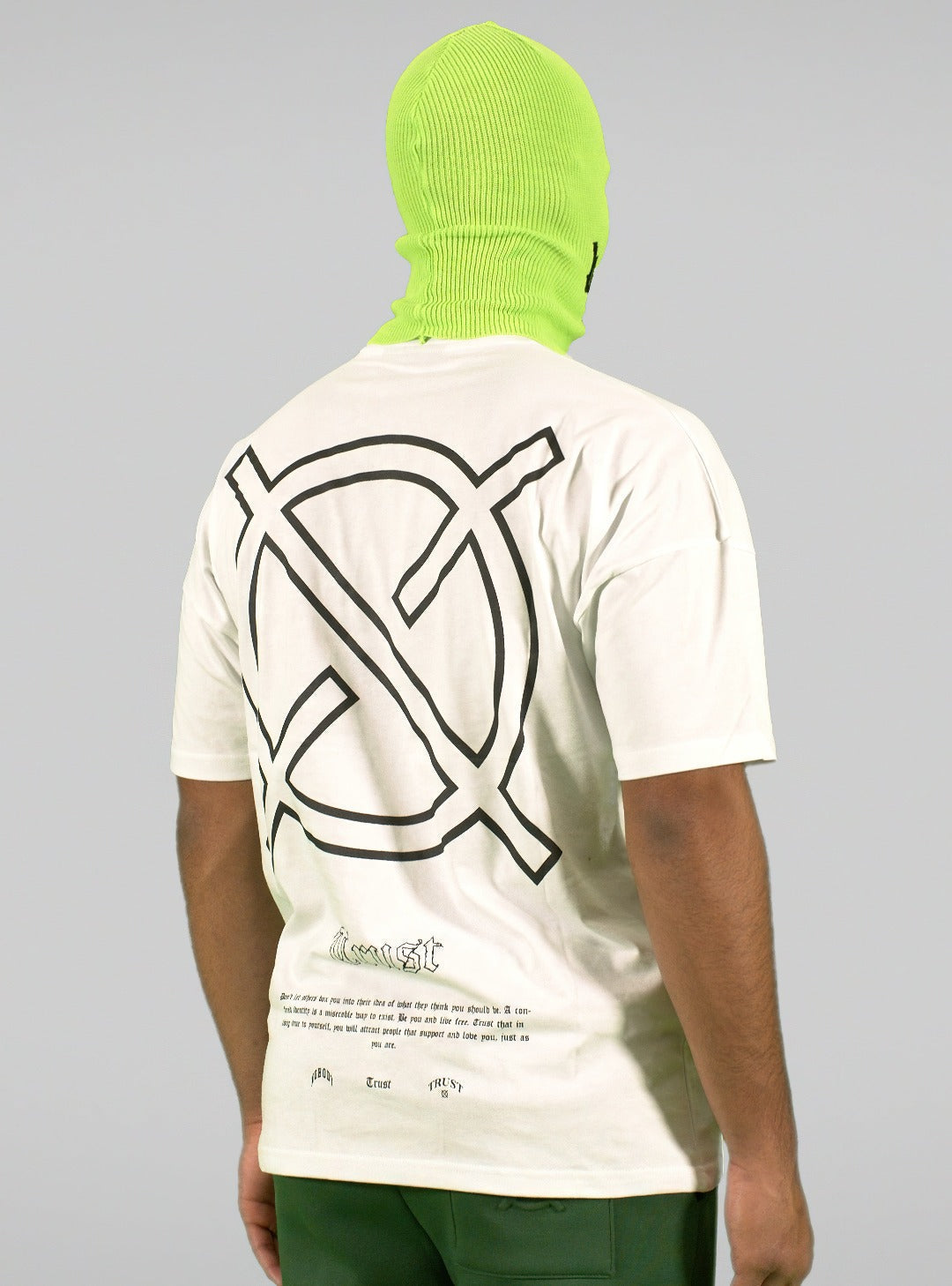 'TRUST Nobody' White Tee - TRUST Amsterdam