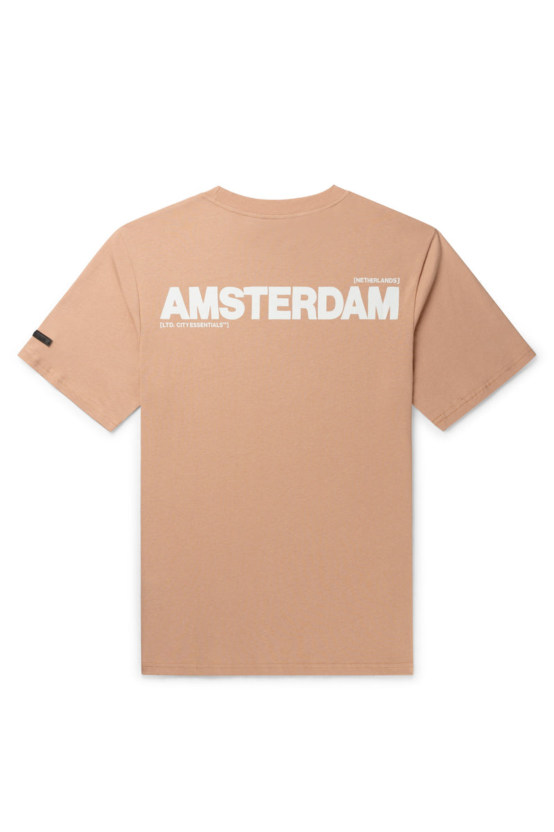 Amsterdam Essentials T-Shirt - Cafe Creme