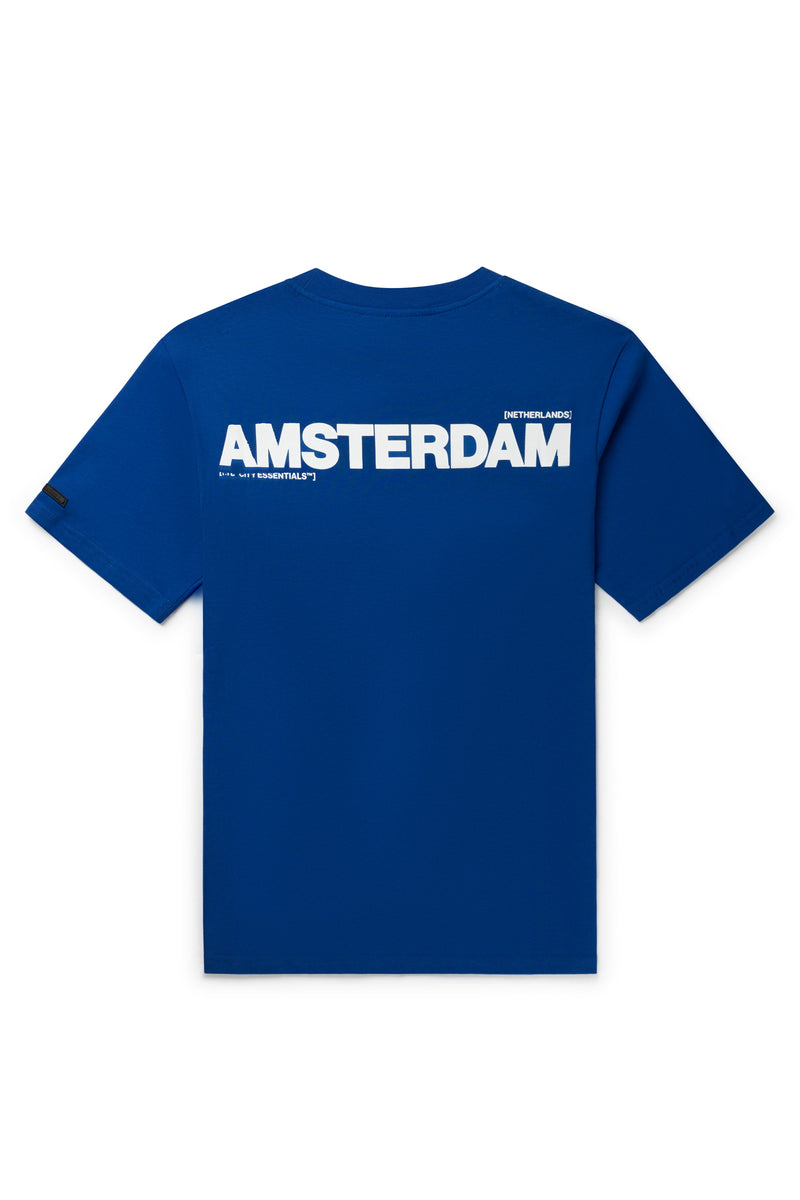 Amsterdam Essentials T-Shirt - Classic Blue