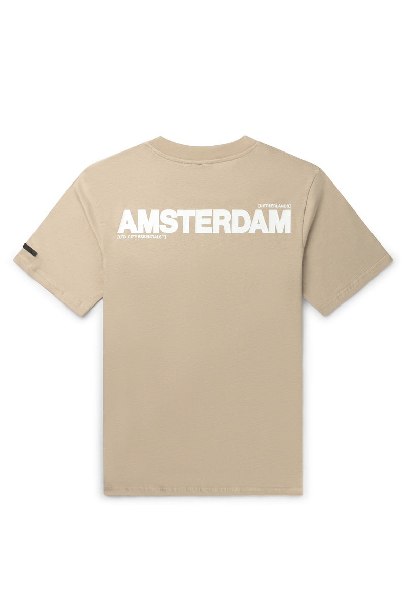 Amsterdam Essentials T-Shirt - Light Taupe