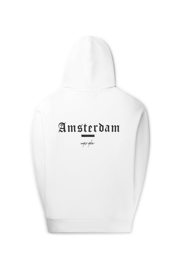 Amsterdam x TRUST Hoodie - White