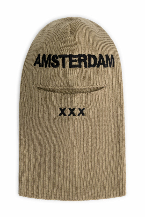Amsterdam Essentials Balaclava - Brown
