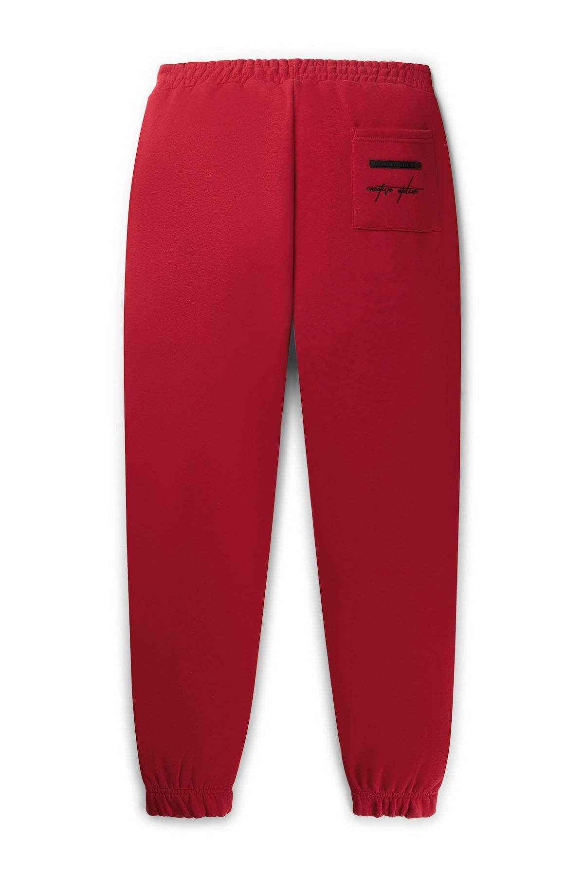 Plain hot sale red sweatpants