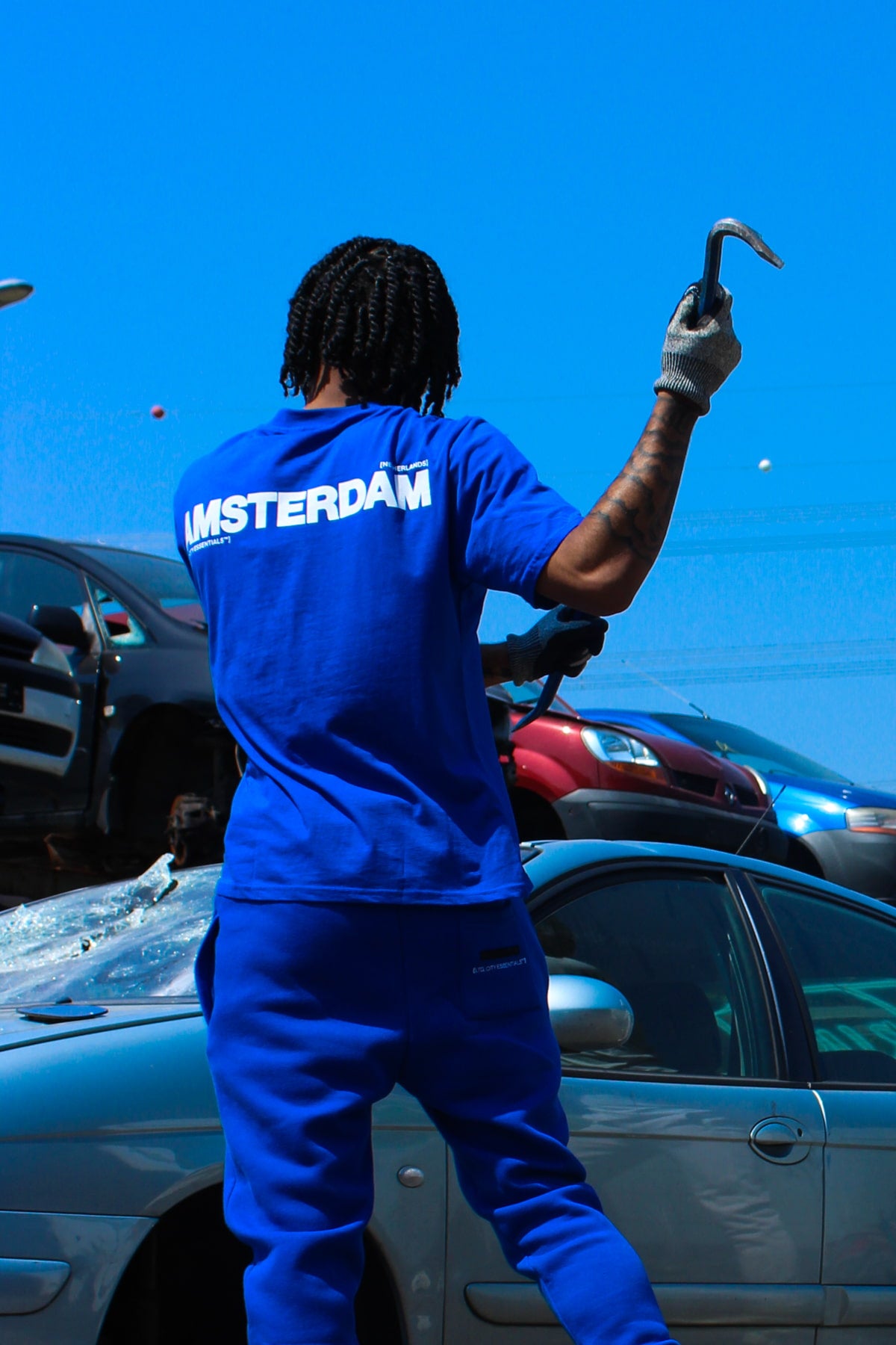 Amsterdam Essentials T-Shirt - Classic Blue