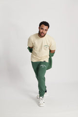 'I'AM NOT BASIC' Beige Tee