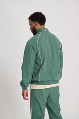 'I'AM NOT BASIC' Green Tracksuit Zipper