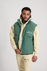 'I'AM NOT BASIC' Beige Zipper Hoodie