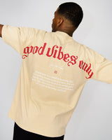 Good Vibes Only - Beige-Sand - TRUST Amsterdam
