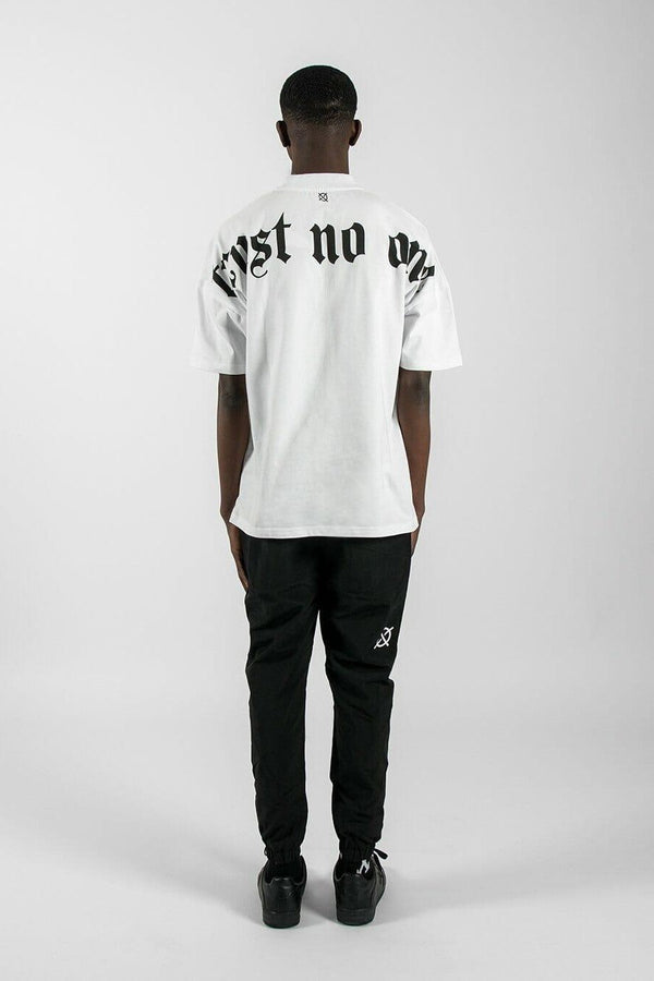 Trust No One T-Shirt White - TRUST Amsterdam