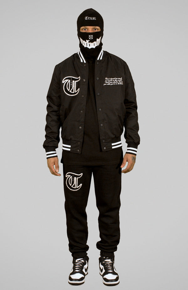'TRUST Nobody' Black Jacket - TRUST Amsterdam
