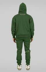'TRUST Nobody' Green Zipper Hoodie - TRUST Amsterdam